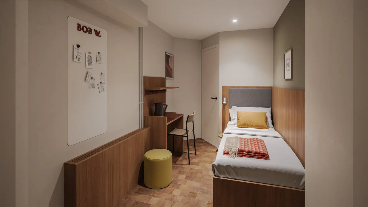 Apartmenthotel LUM31 — Ansicht, 3D-Visualisierung
